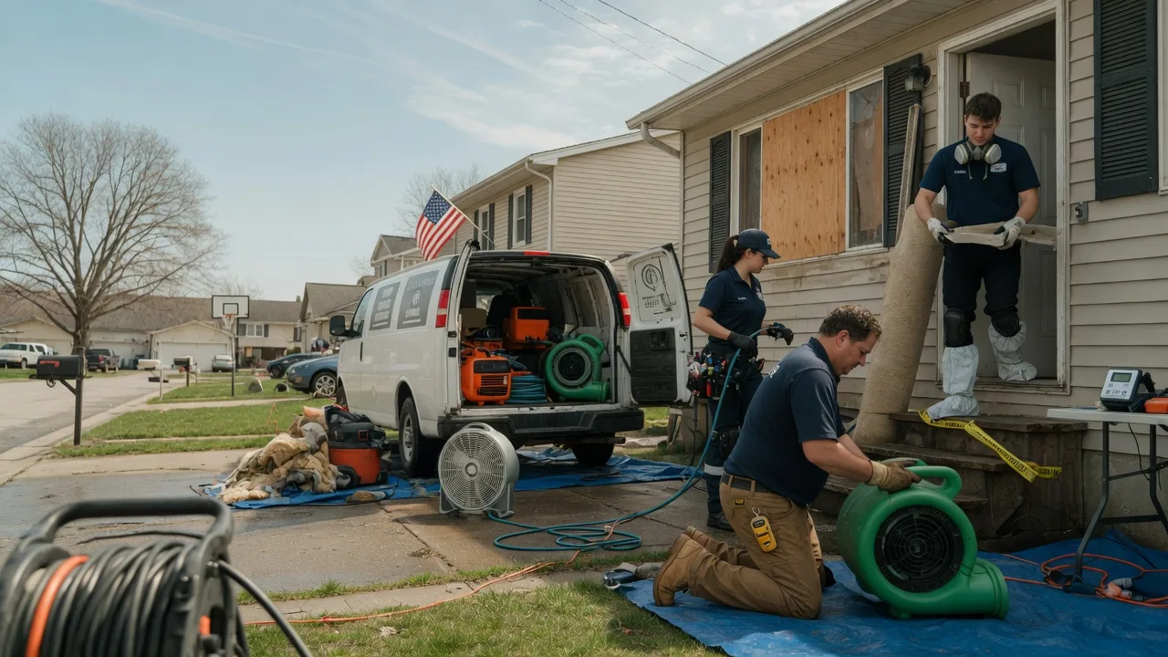 Water Damage Restoration in Audubon, MN near me